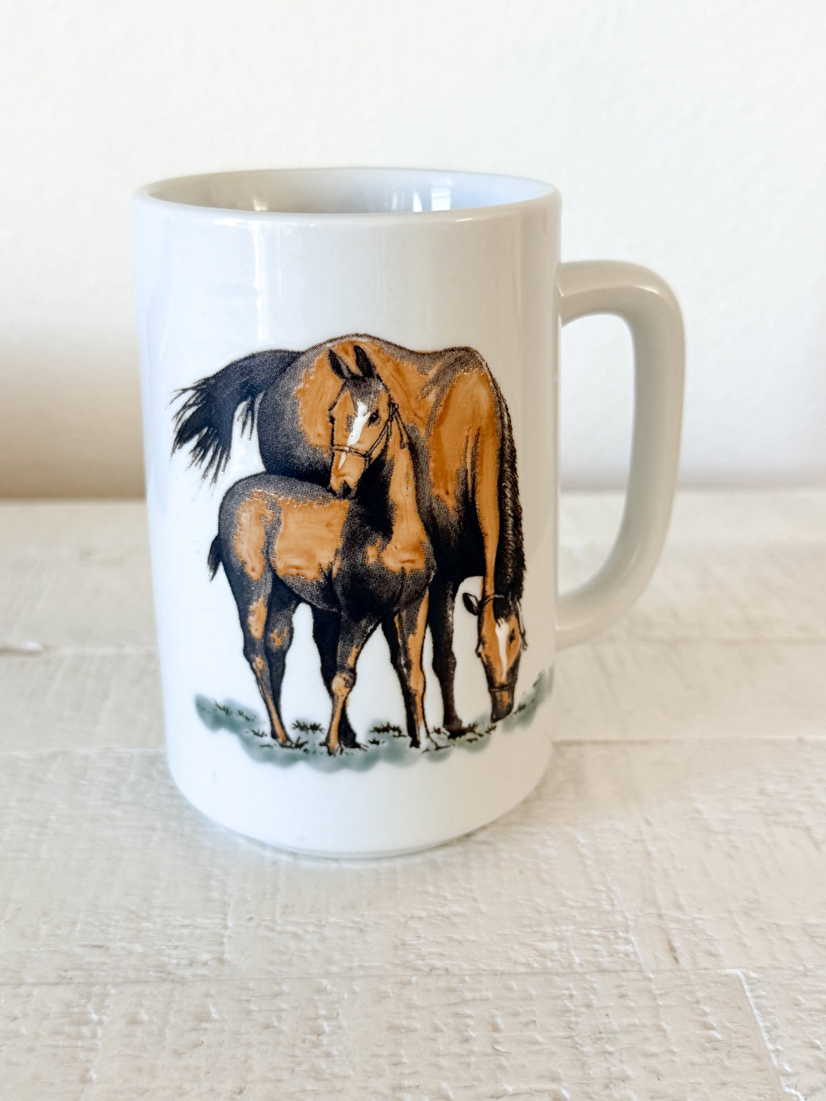 Vintage Mama Horse Mug