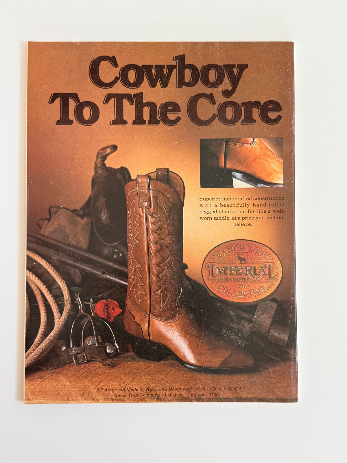 Vintage Western Horseman Magazine 1985