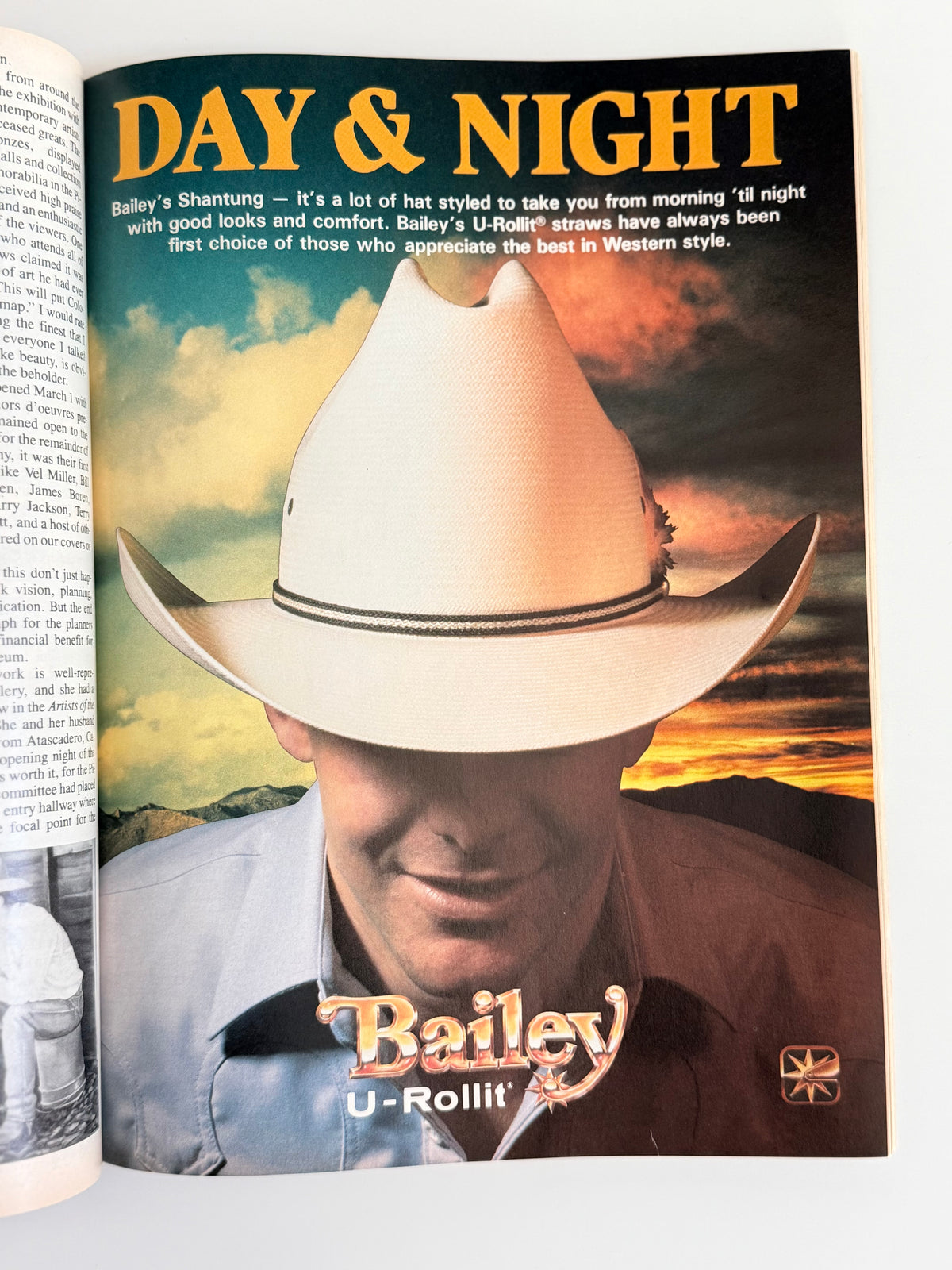 Vintage Western Horseman Magazine 1985