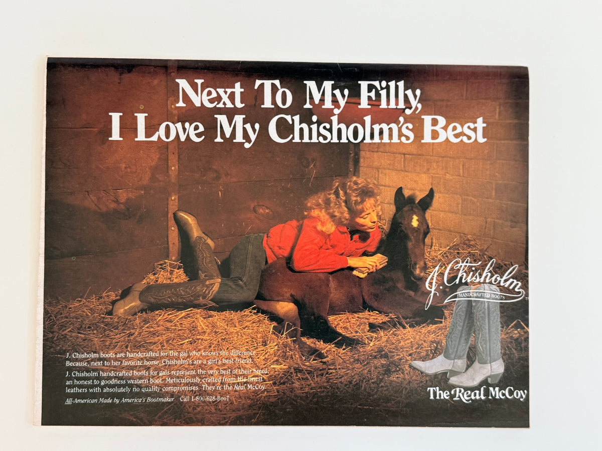 Vintage Western Horseman Magazine 1985