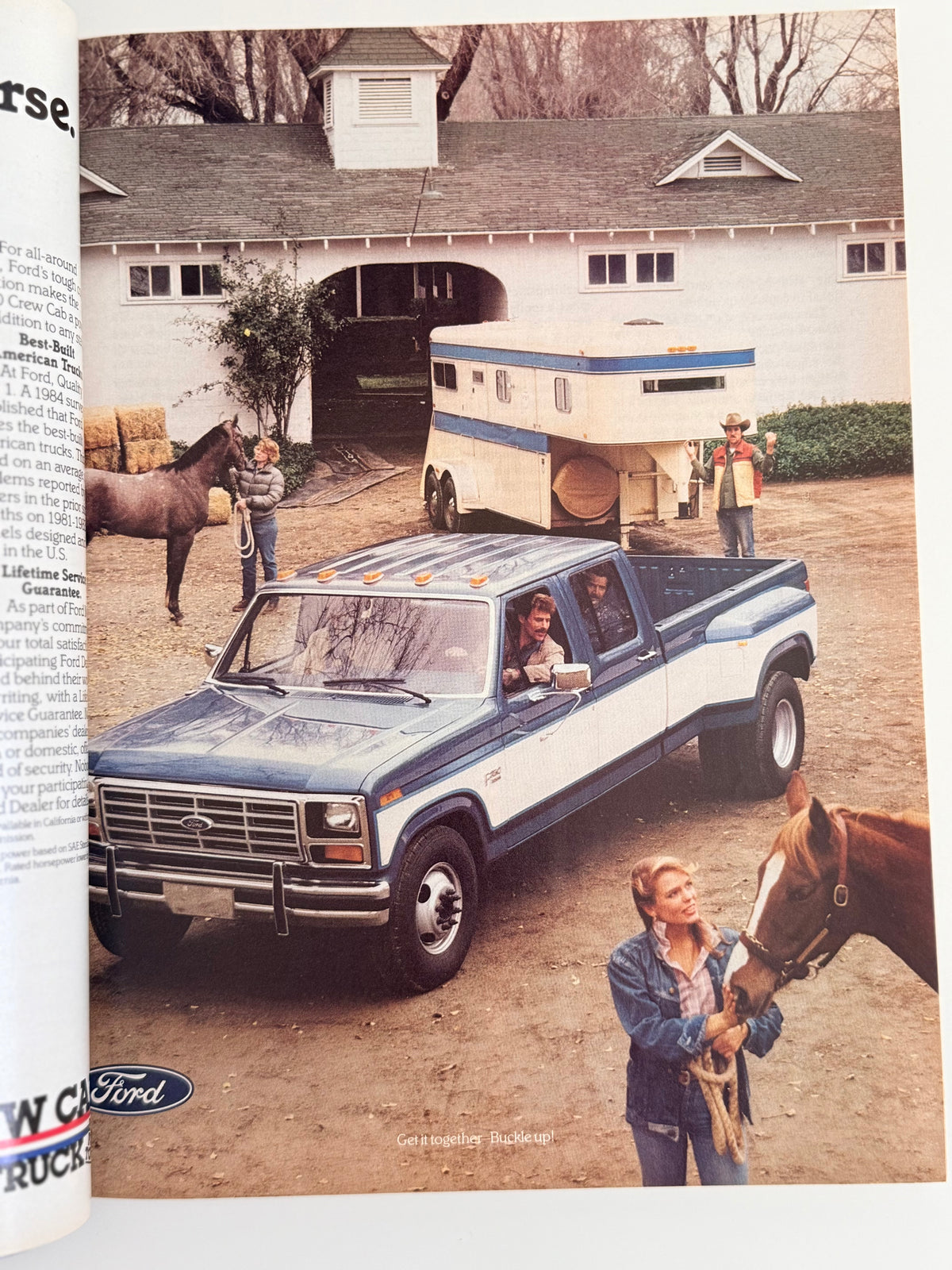 Vintage Western Horseman Magazine 1985