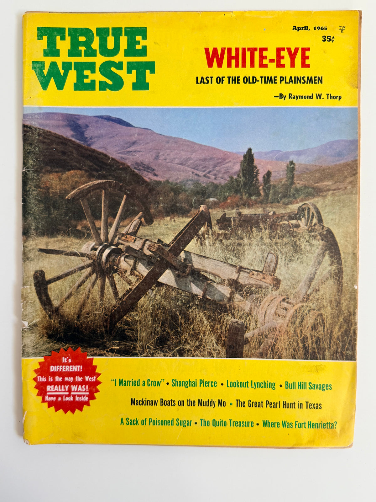 Vintage True West Magazine 1965