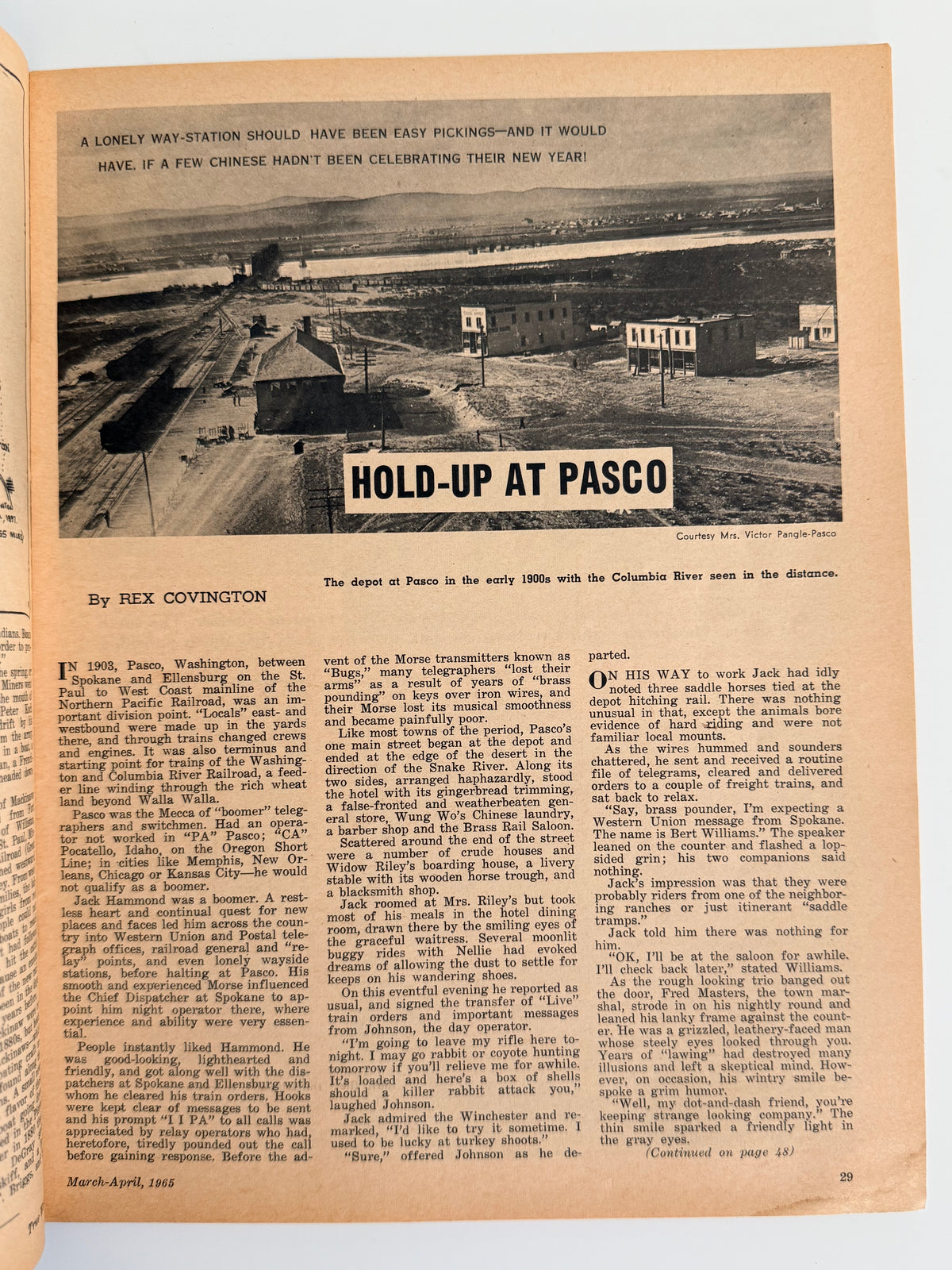 Vintage True West Magazine 1965
