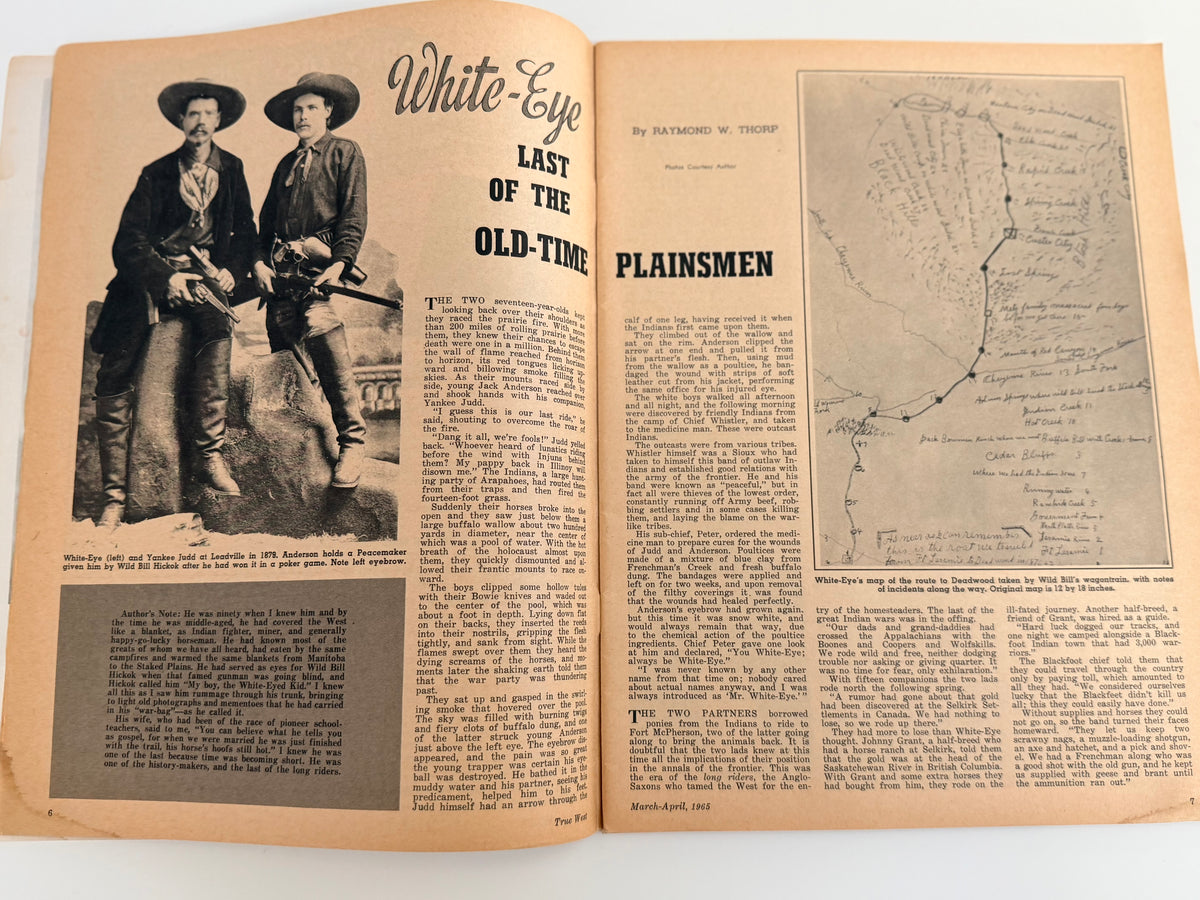 Vintage True West Magazine 1965