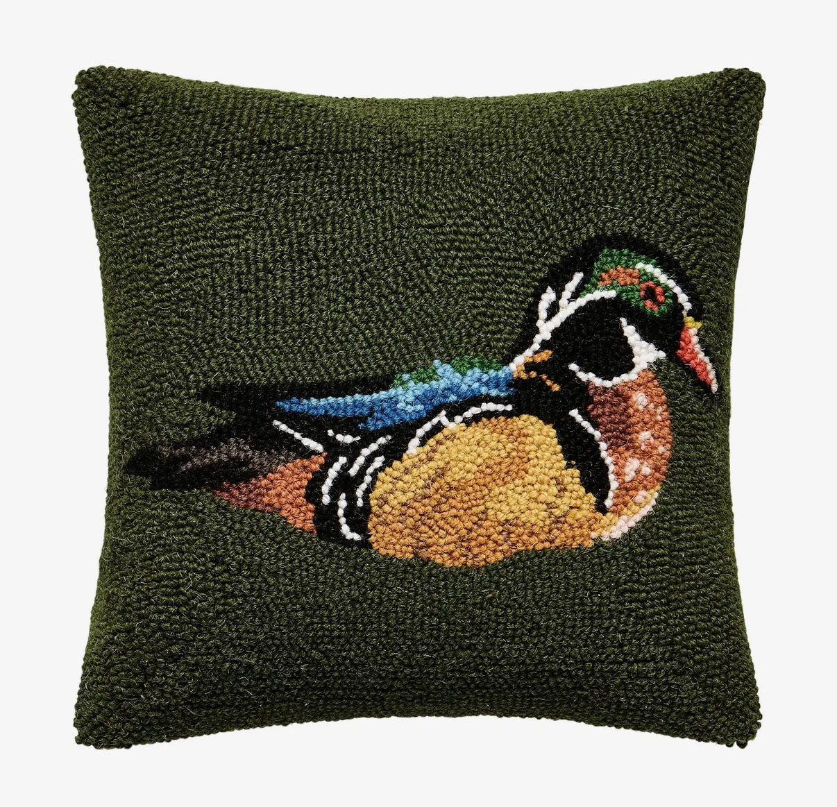 Wood Duck Hook Pillow