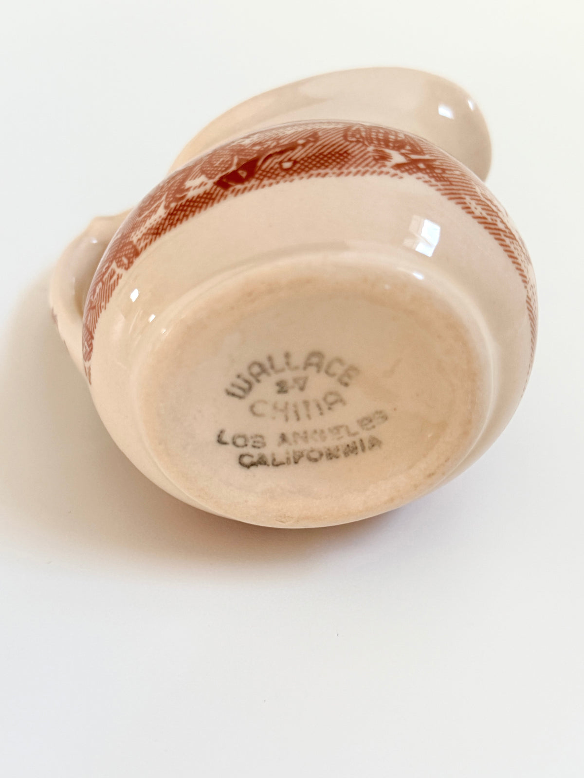 Vintage Wallace China Chuck Wagon Creamer