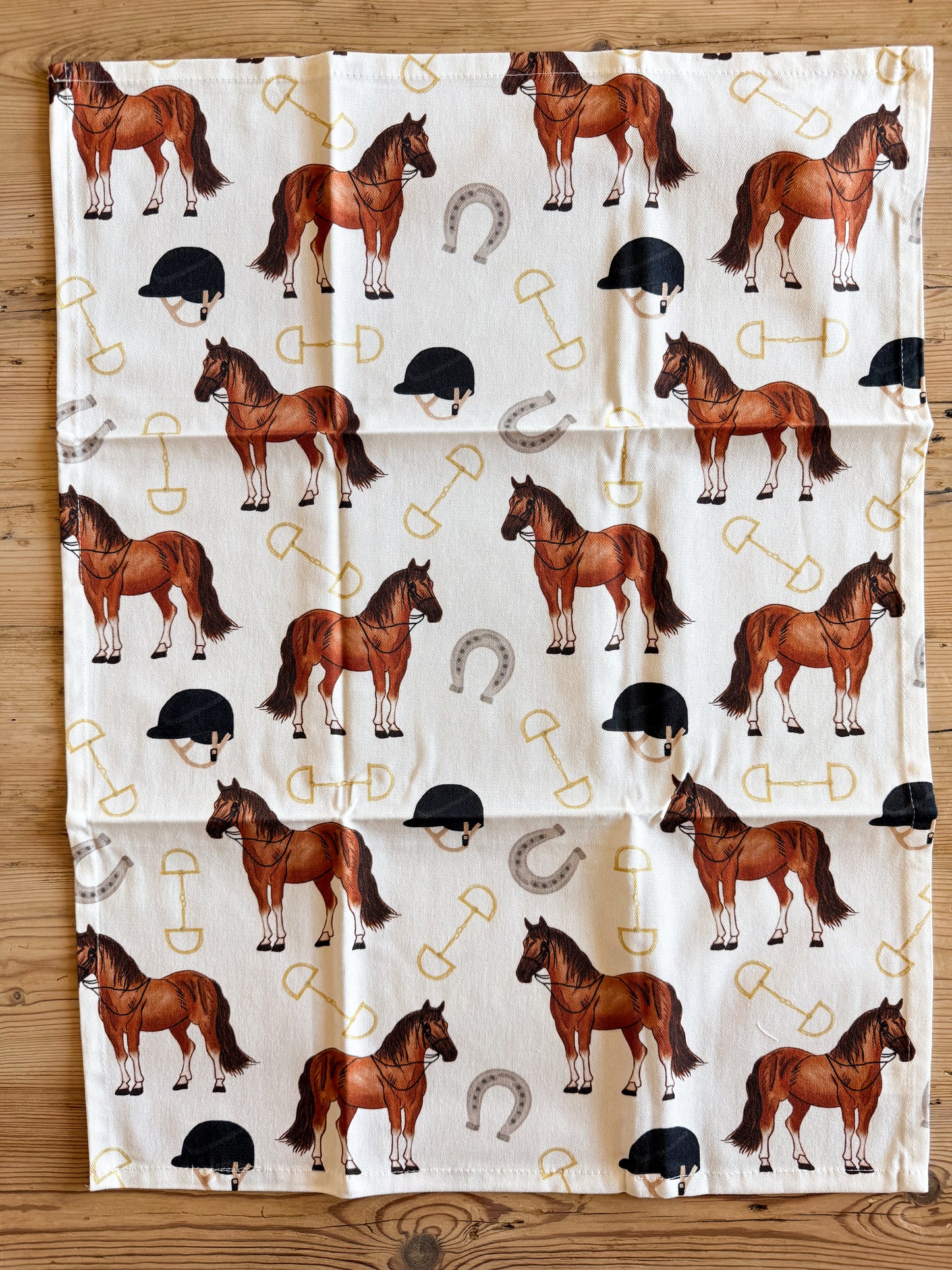 Equestrian Tea Towel