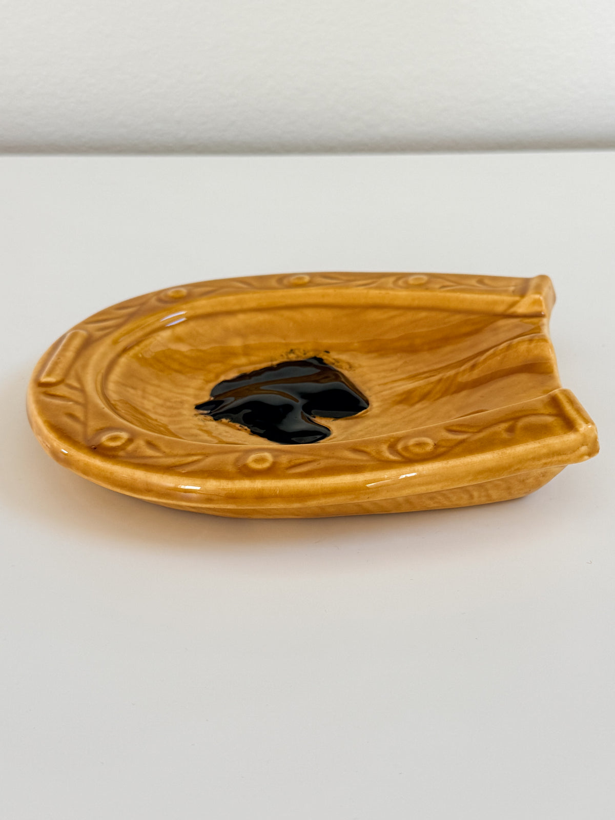 Vintage 1985 Horse Ashtray Trinket Dish