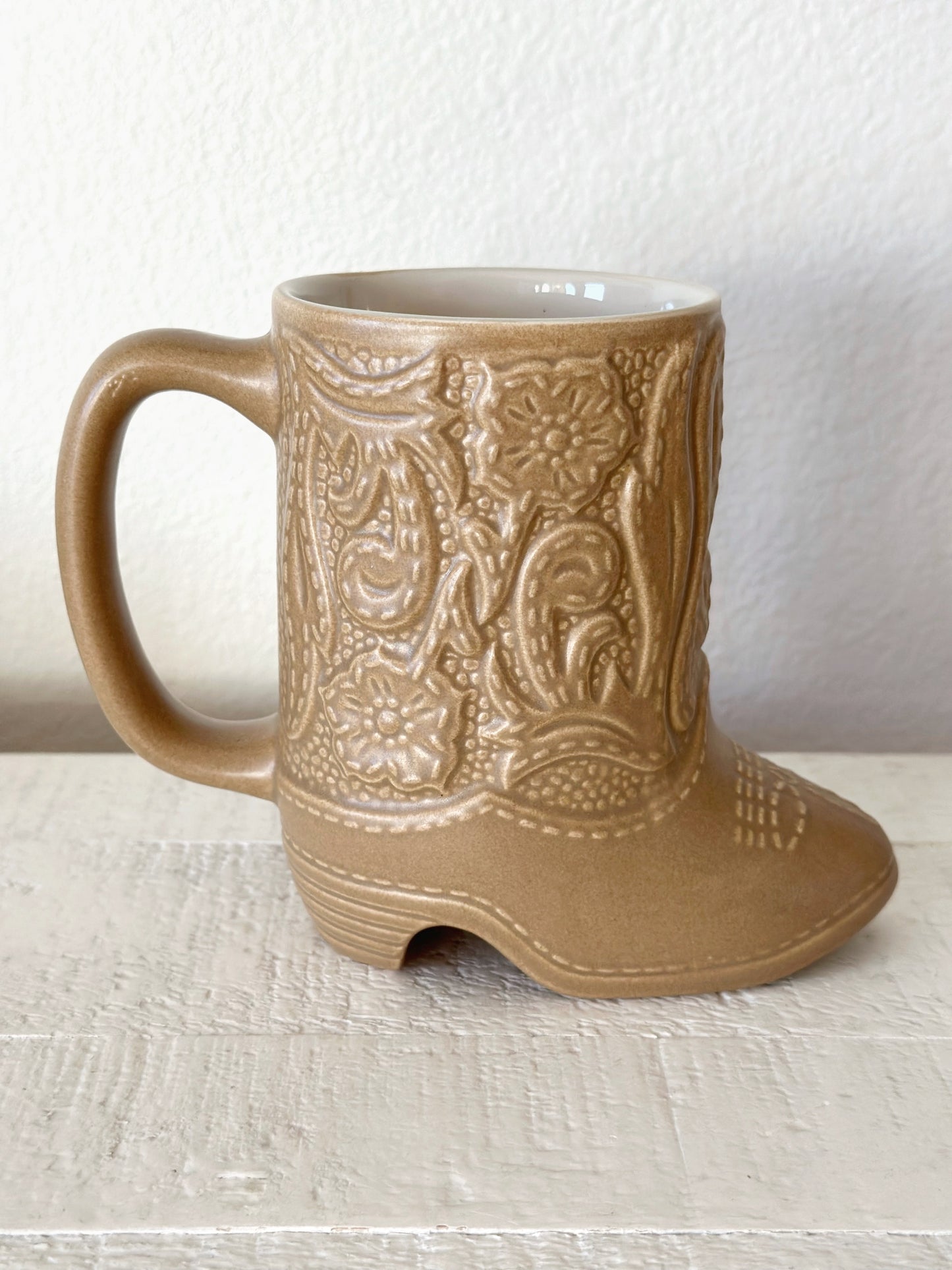 Vintage Cowboy Boot Mug