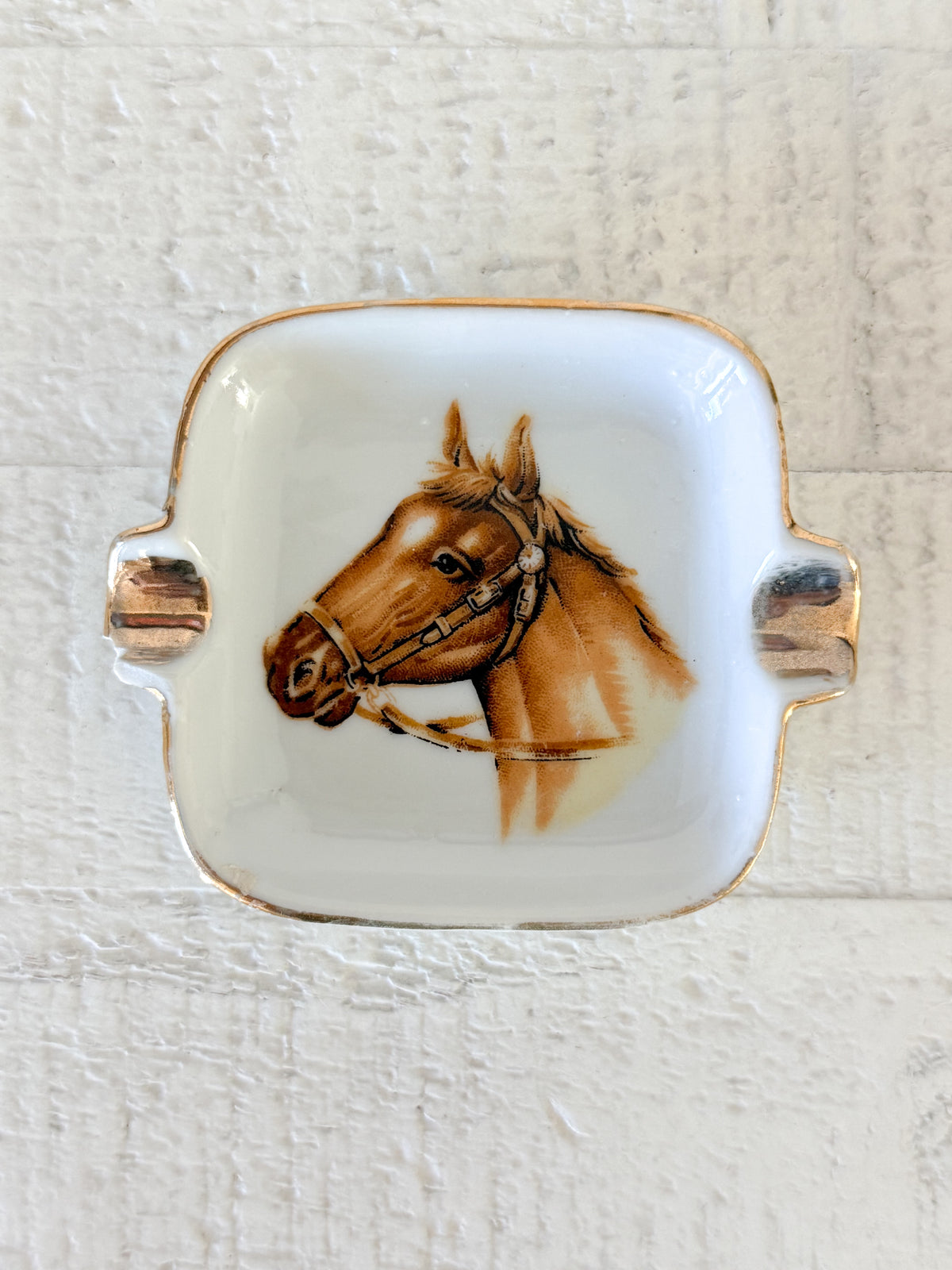 Vintage Horse Ring Dish (READ)