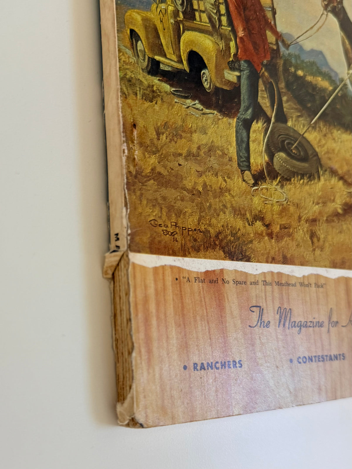 Vintage Western Horseman Magazine 1969