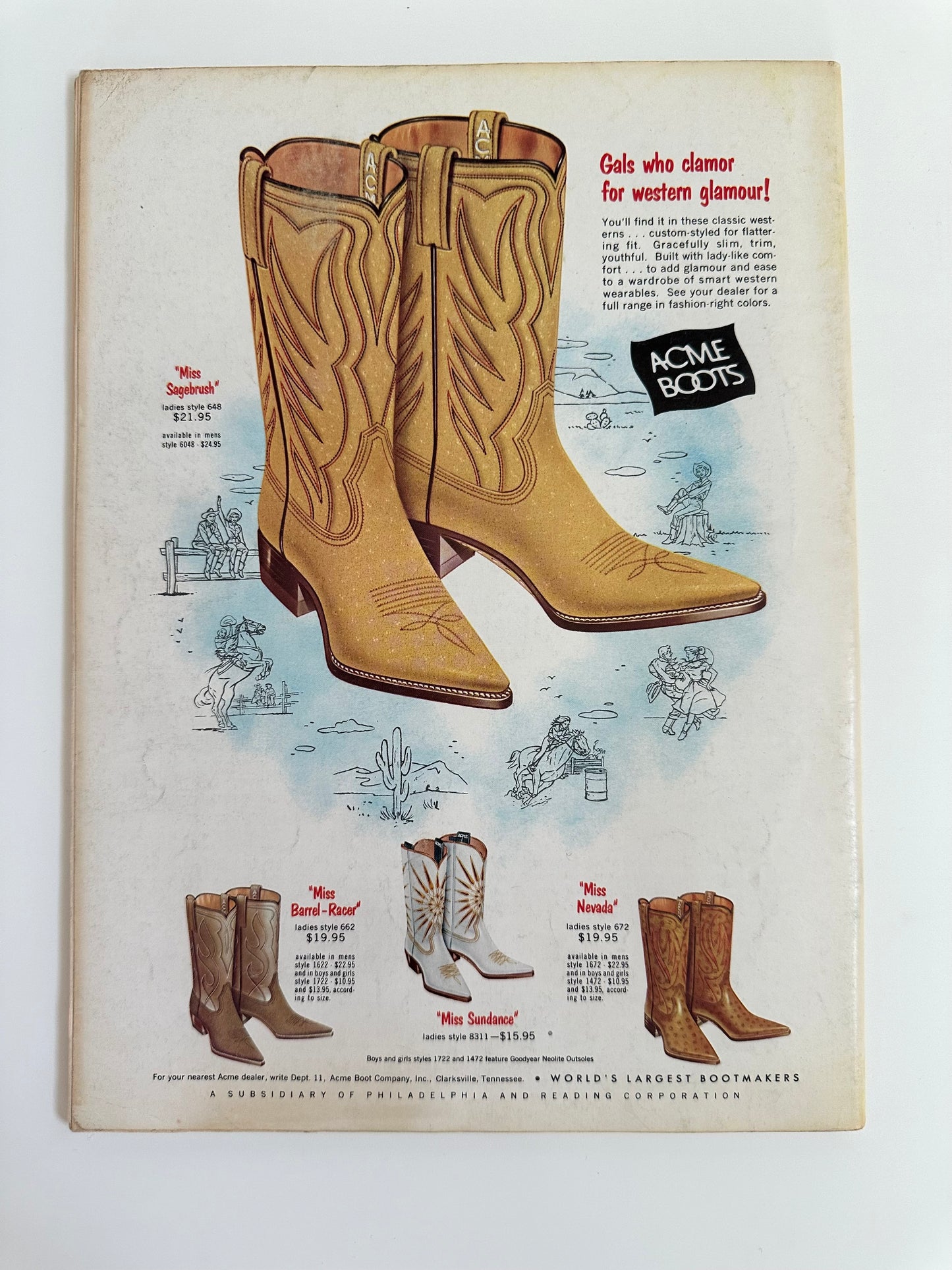 Vintage Western Horseman Magazine 1963