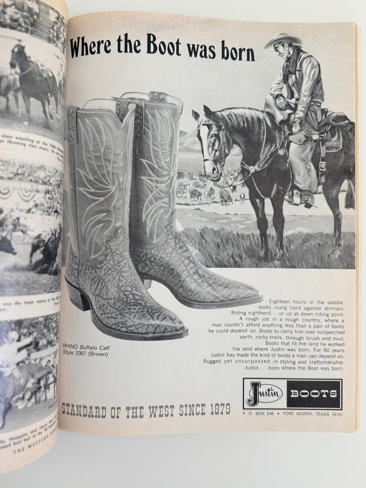 Vintage Western Horseman Magazine 1969