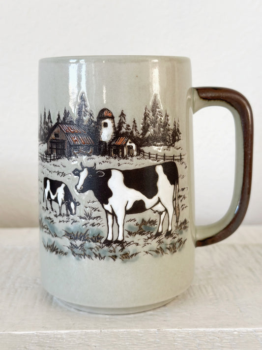 Vintage Cow Mug (large)