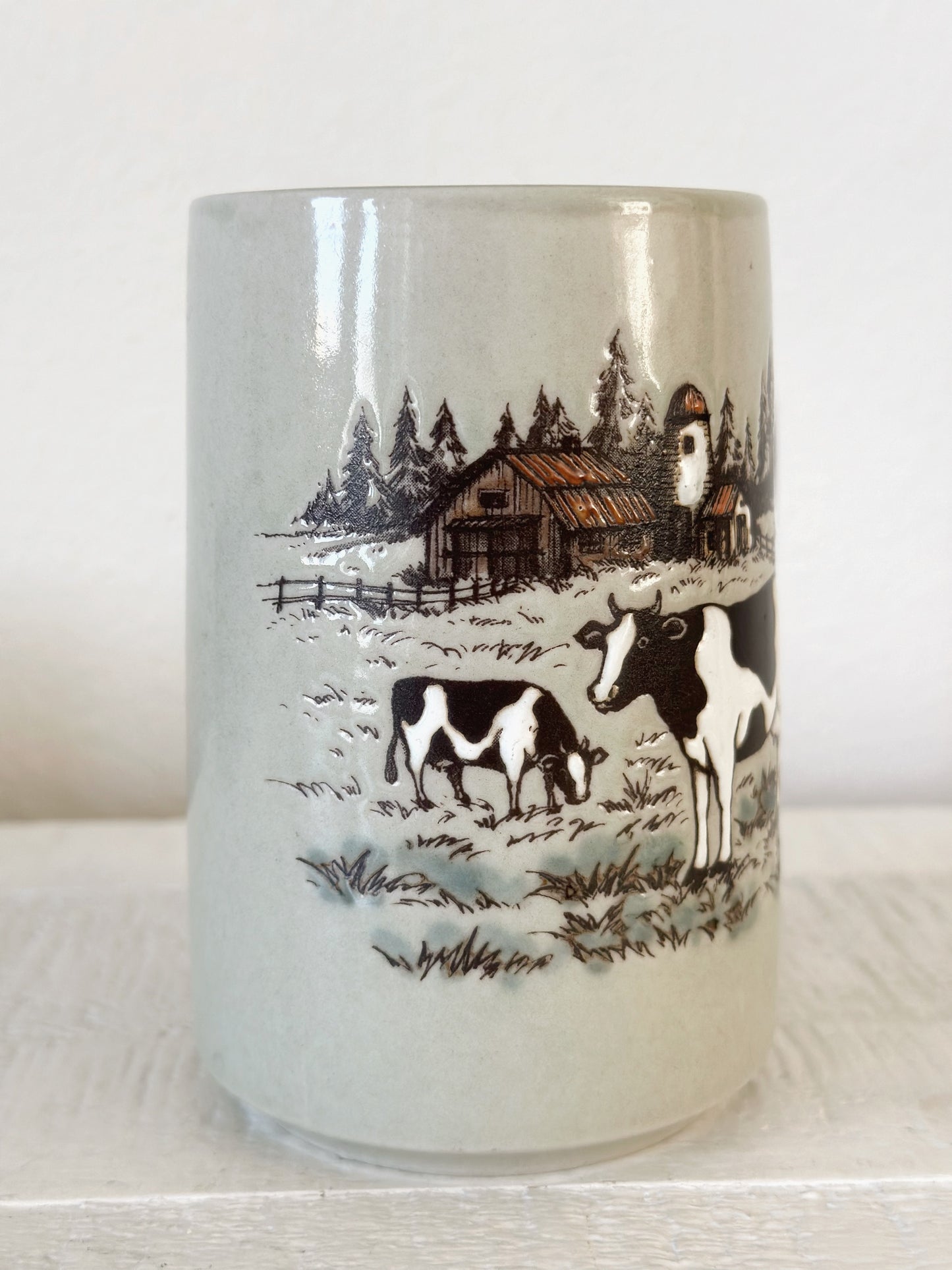 Vintage Cow Mug (large)