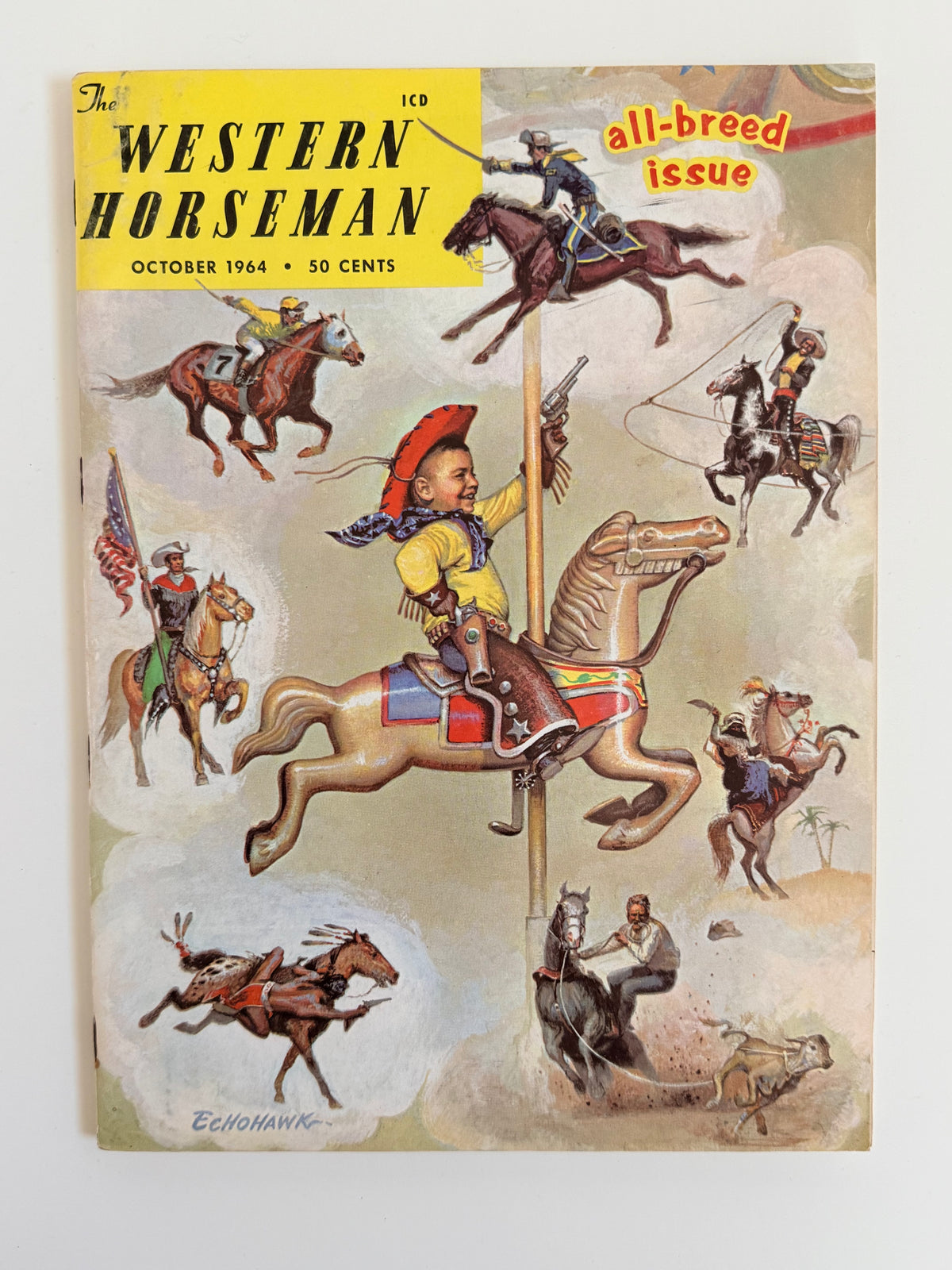 Vintage Western Horseman Magazine 1964