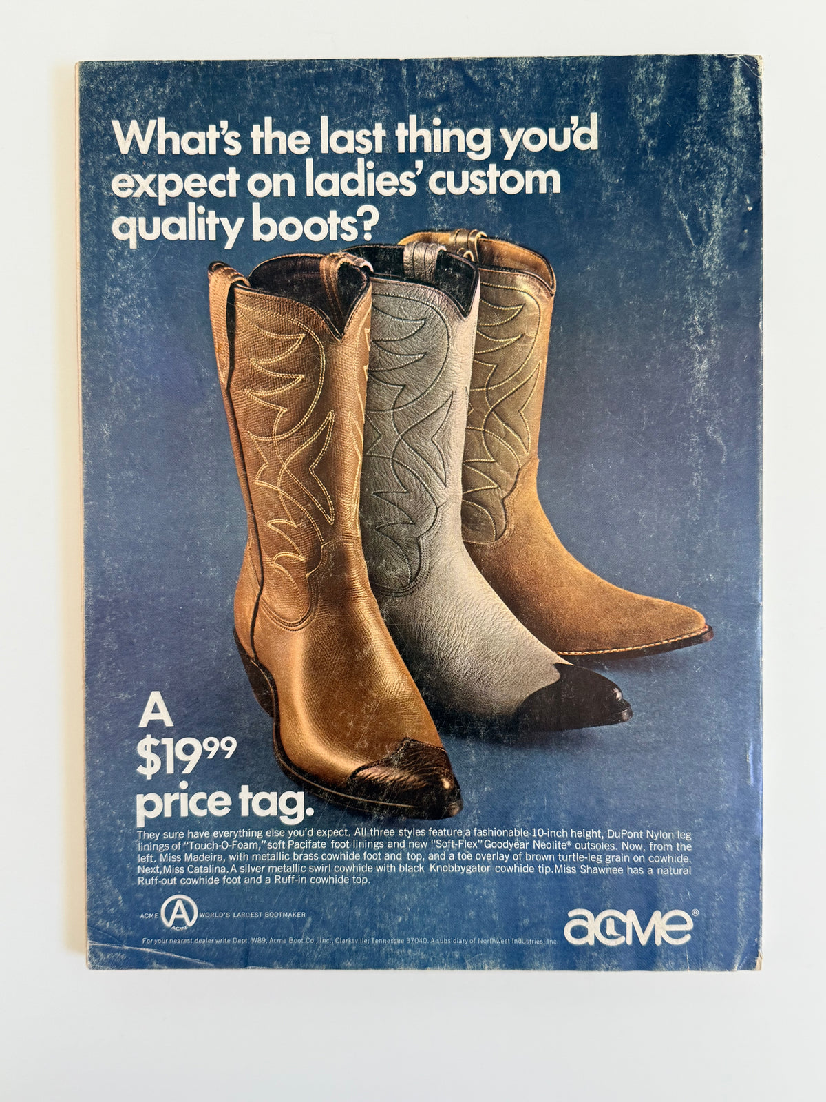 Vintage Western Horseman Magazine 1969