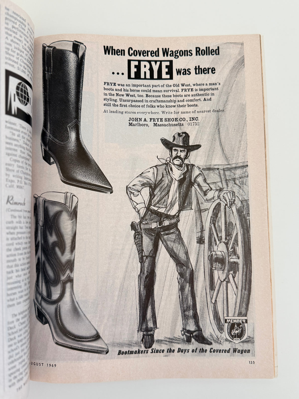 Vintage Western Horseman Magazine 1969