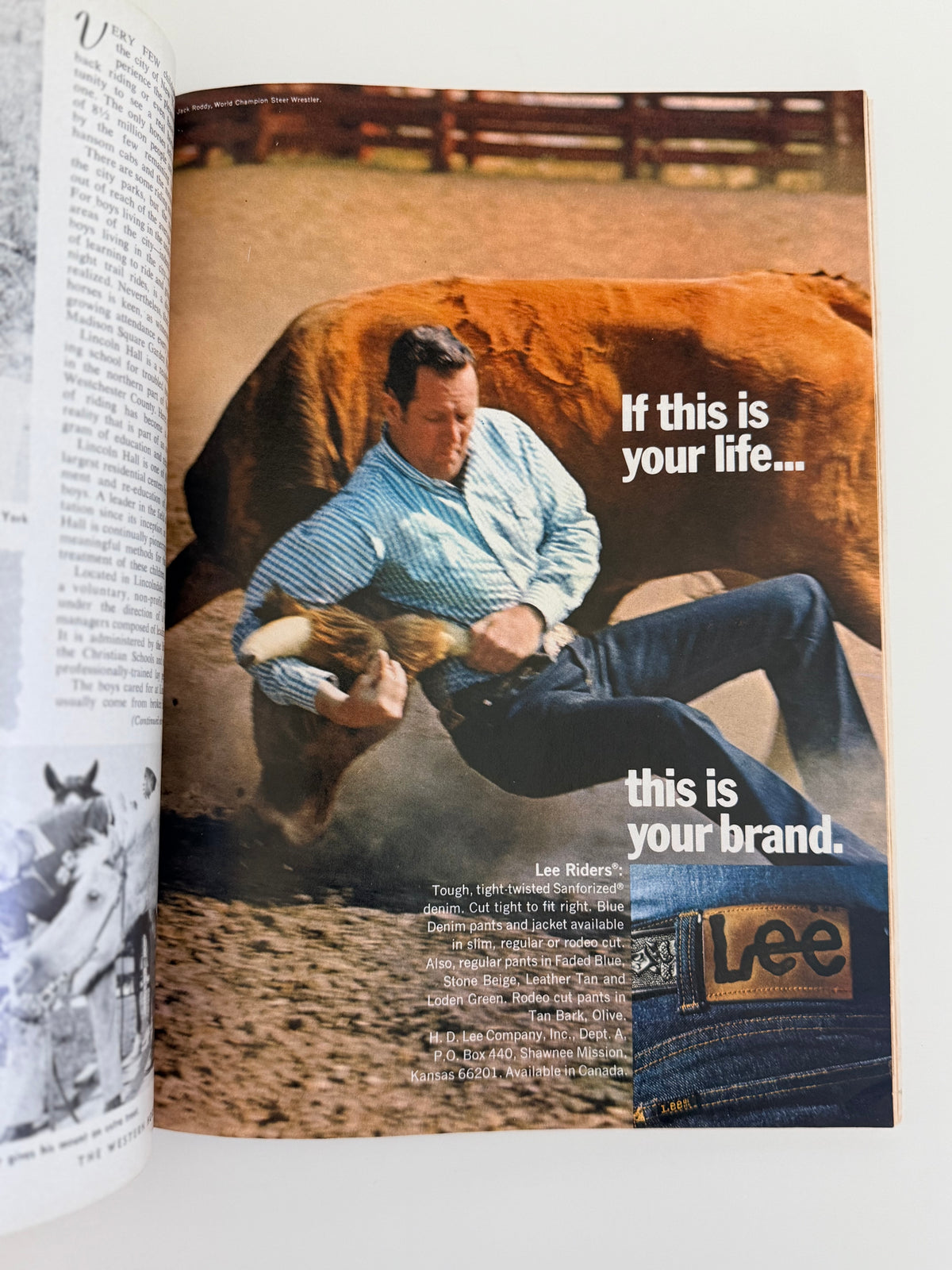 Vintage Western Horseman Magazine 1969