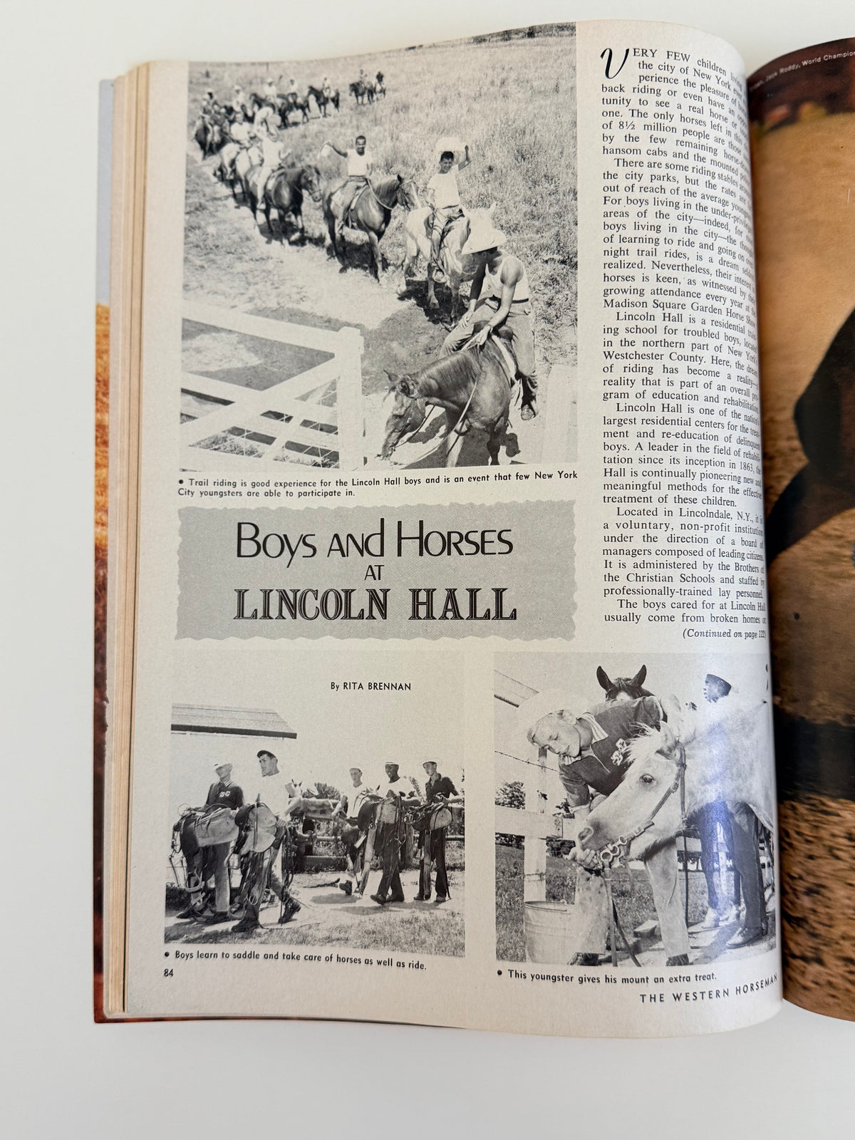 Vintage Western Horseman Magazine 1969