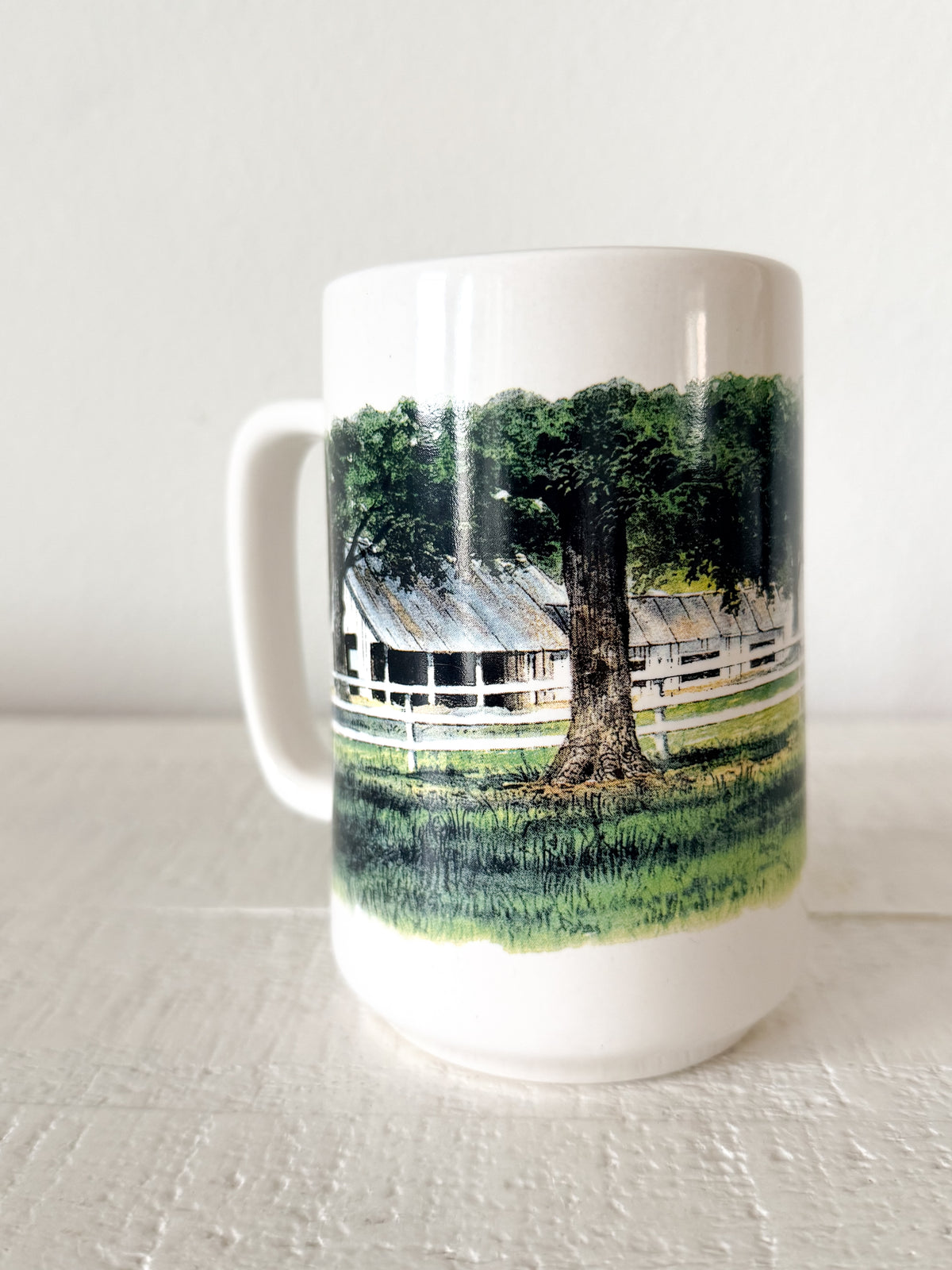 Vintage Horses in Pasture Mug