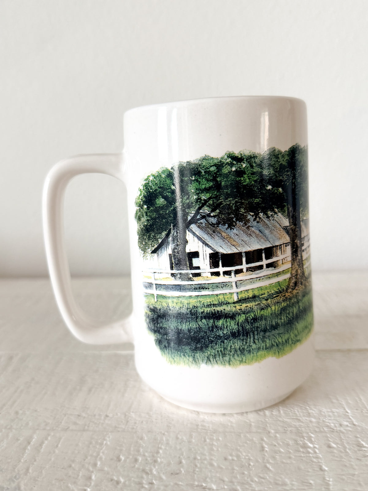Vintage Horses in Pasture Mug