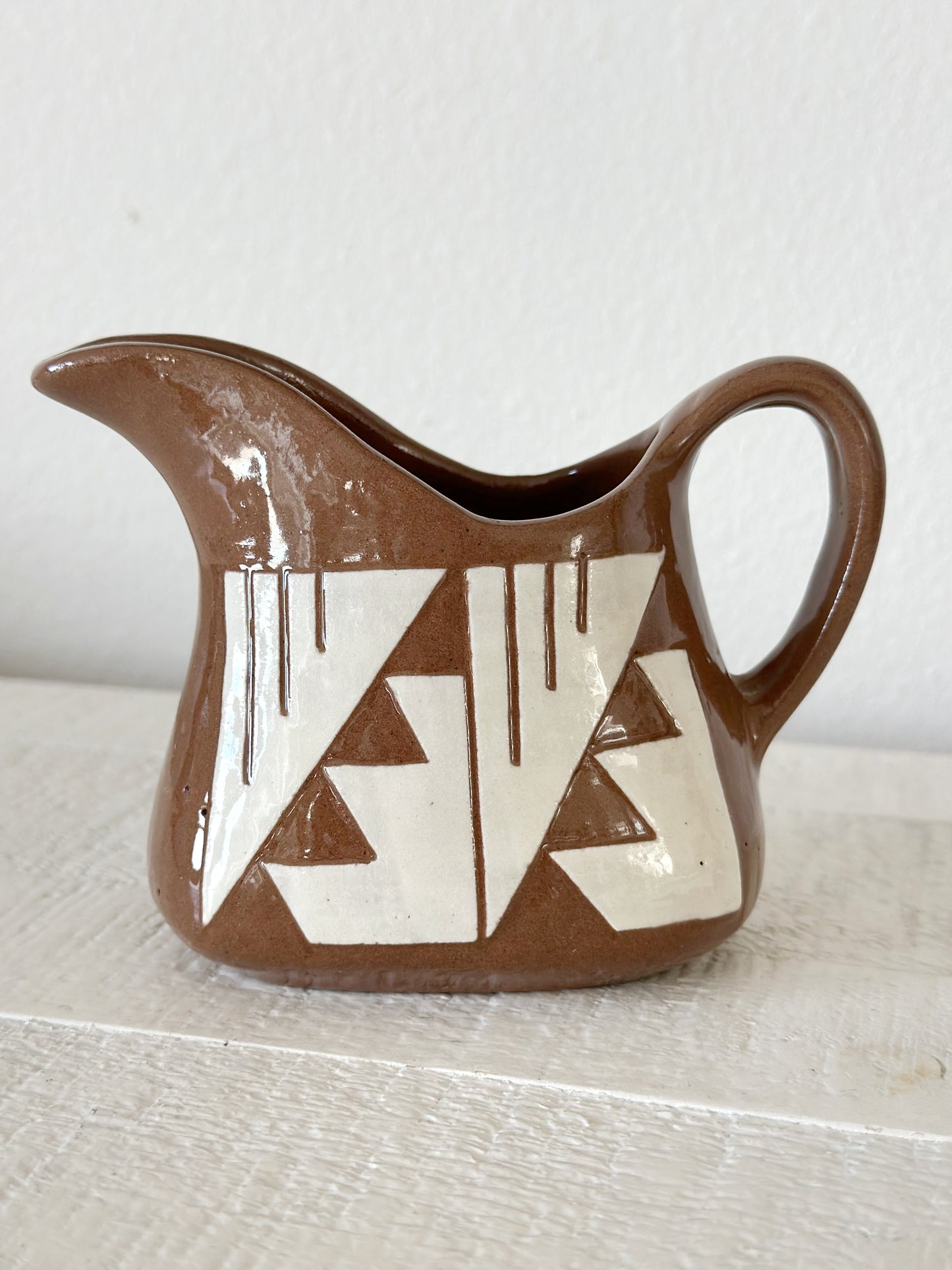 Vintage Sioux Pottery Creamer