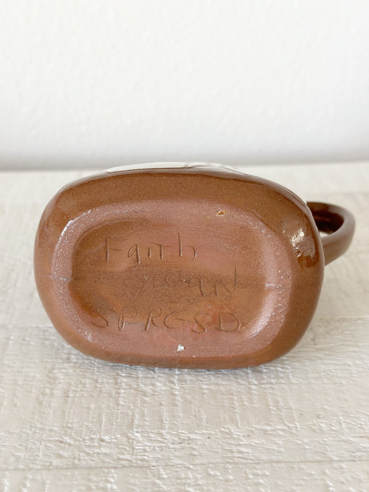 Vintage Sioux Pottery Creamer