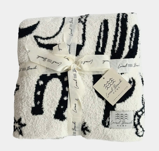 Western Luxe Baby Blanket
