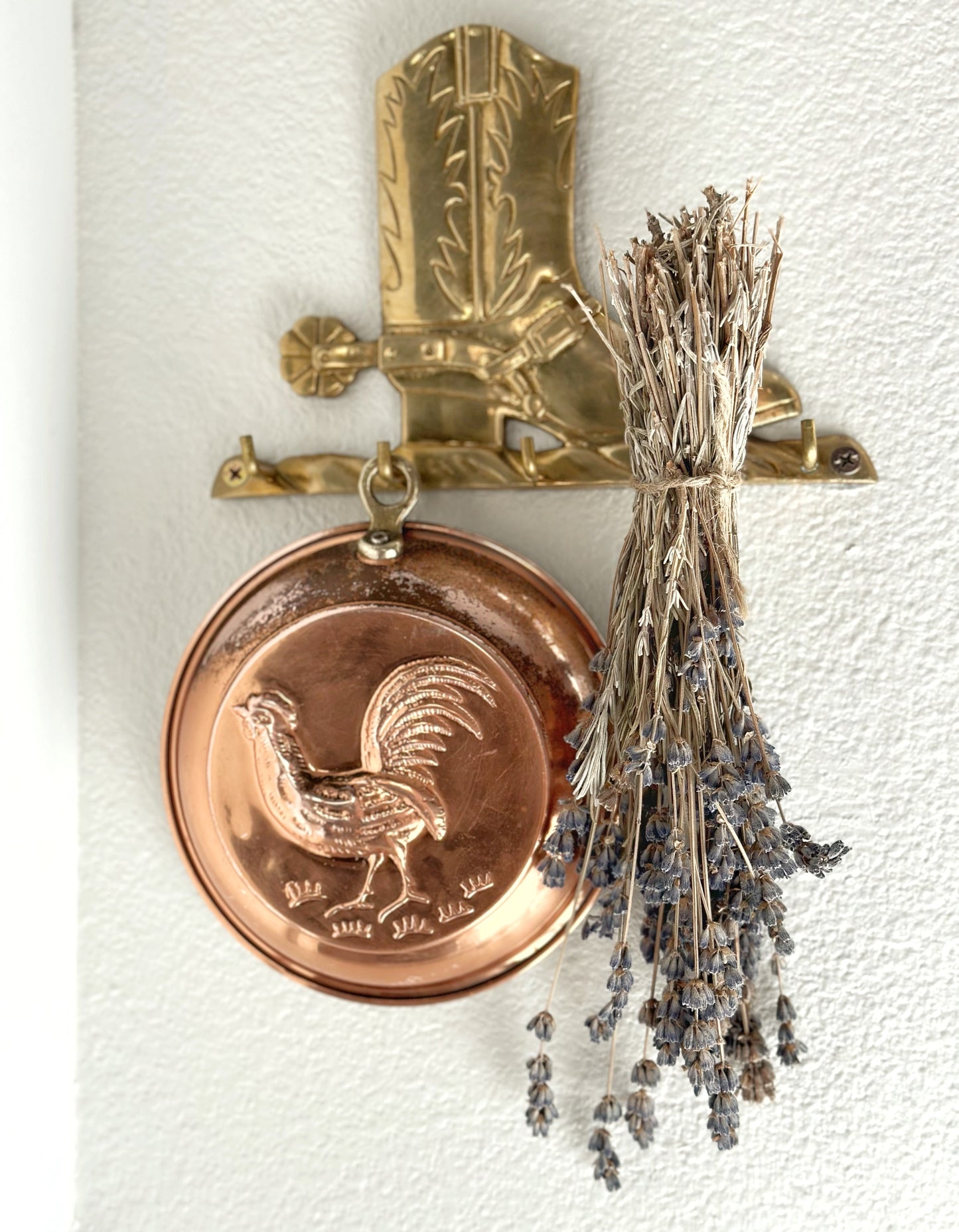 Vintage Copper Rooster  Mold