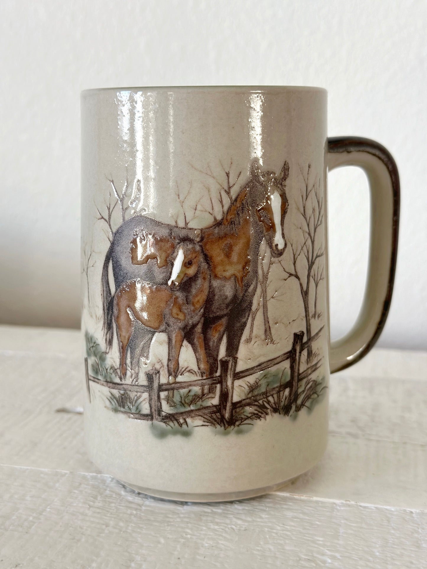 Vintage Horse Mug