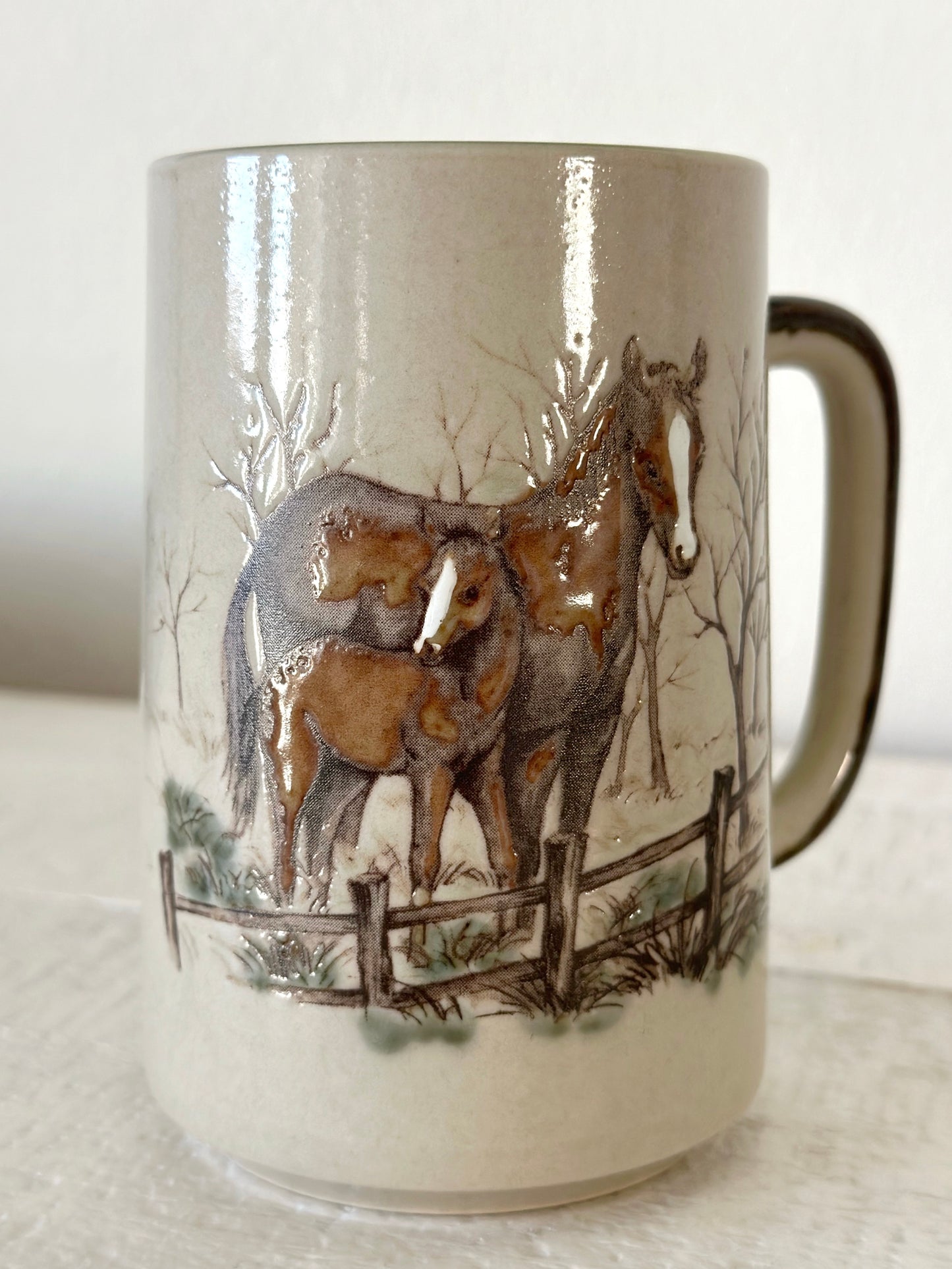 Vintage Horse Mug