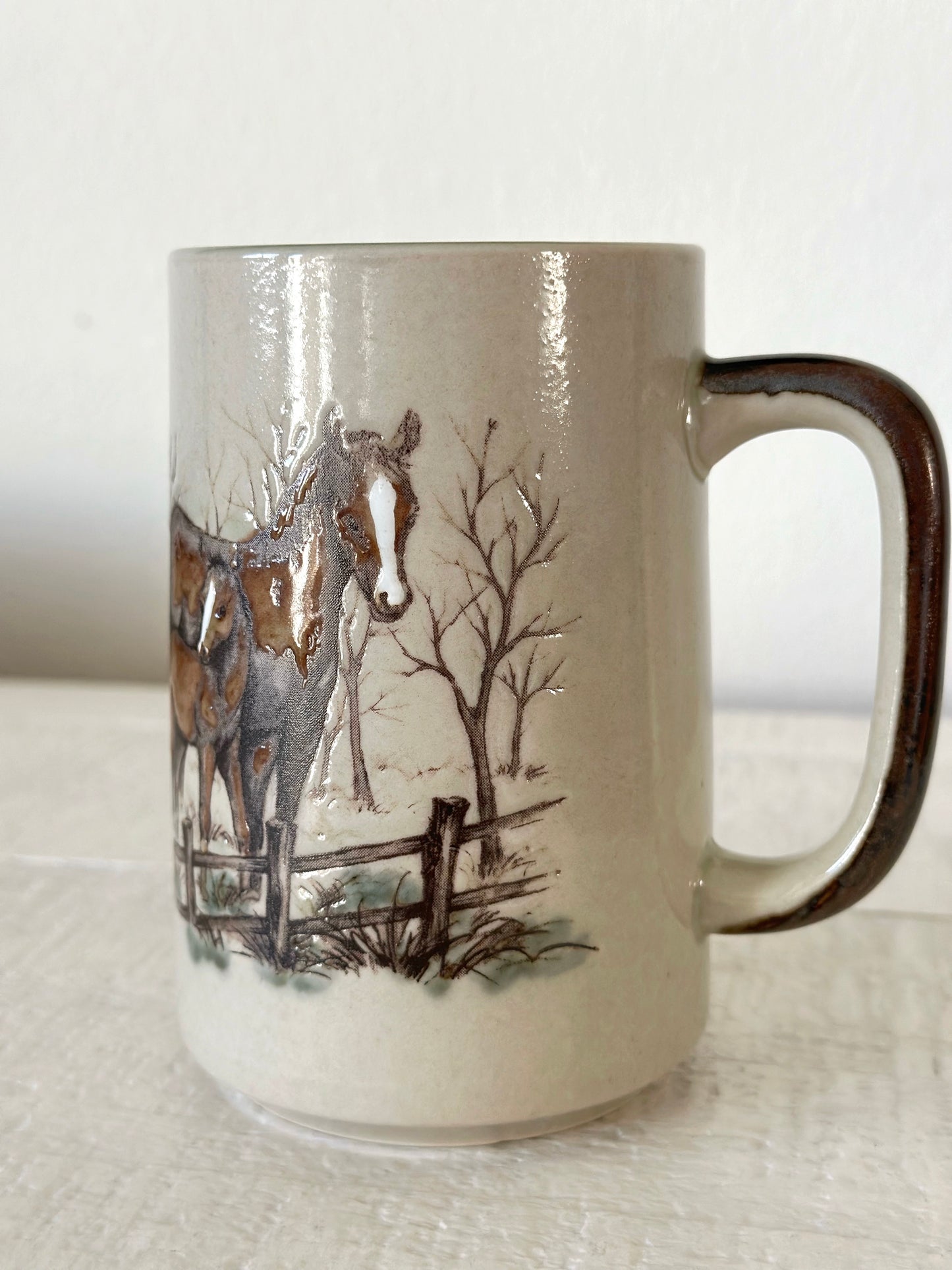 Vintage Horse Mug