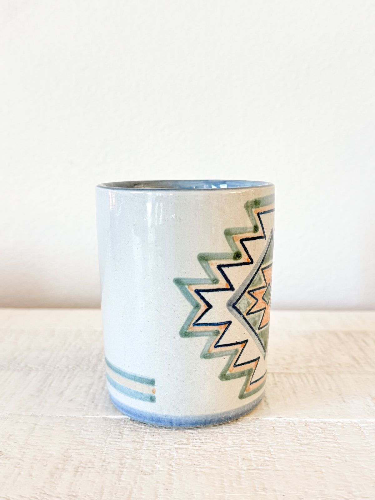 Vintage Louisville Stoneware Southwest Pottery Mug