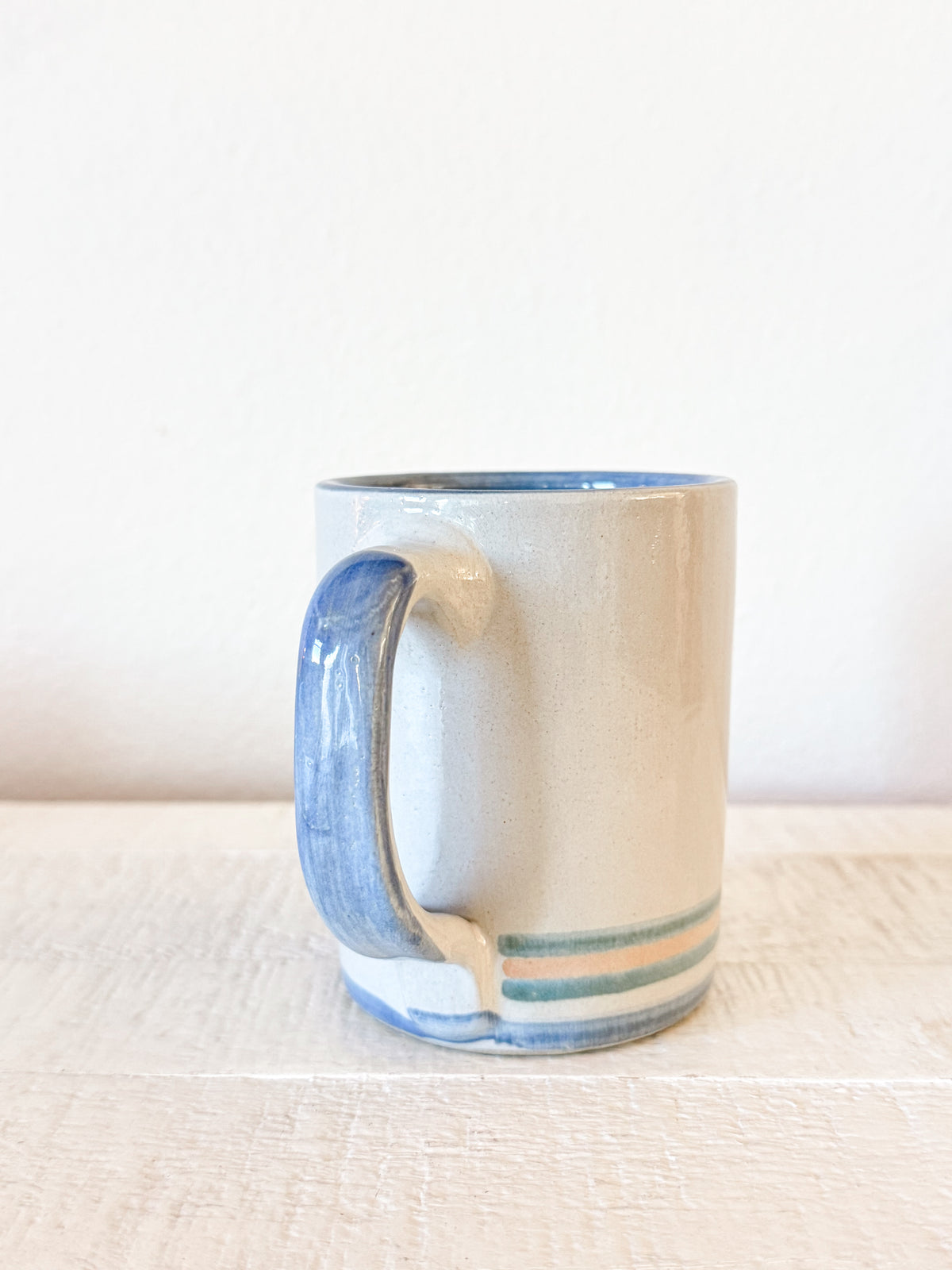 Vintage Louisville Stoneware Southwest Pottery Mug