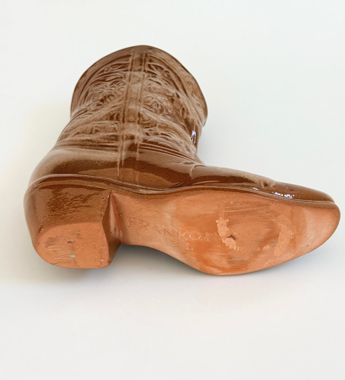 Vintage Frankoma  Boot Vase (Larger size)