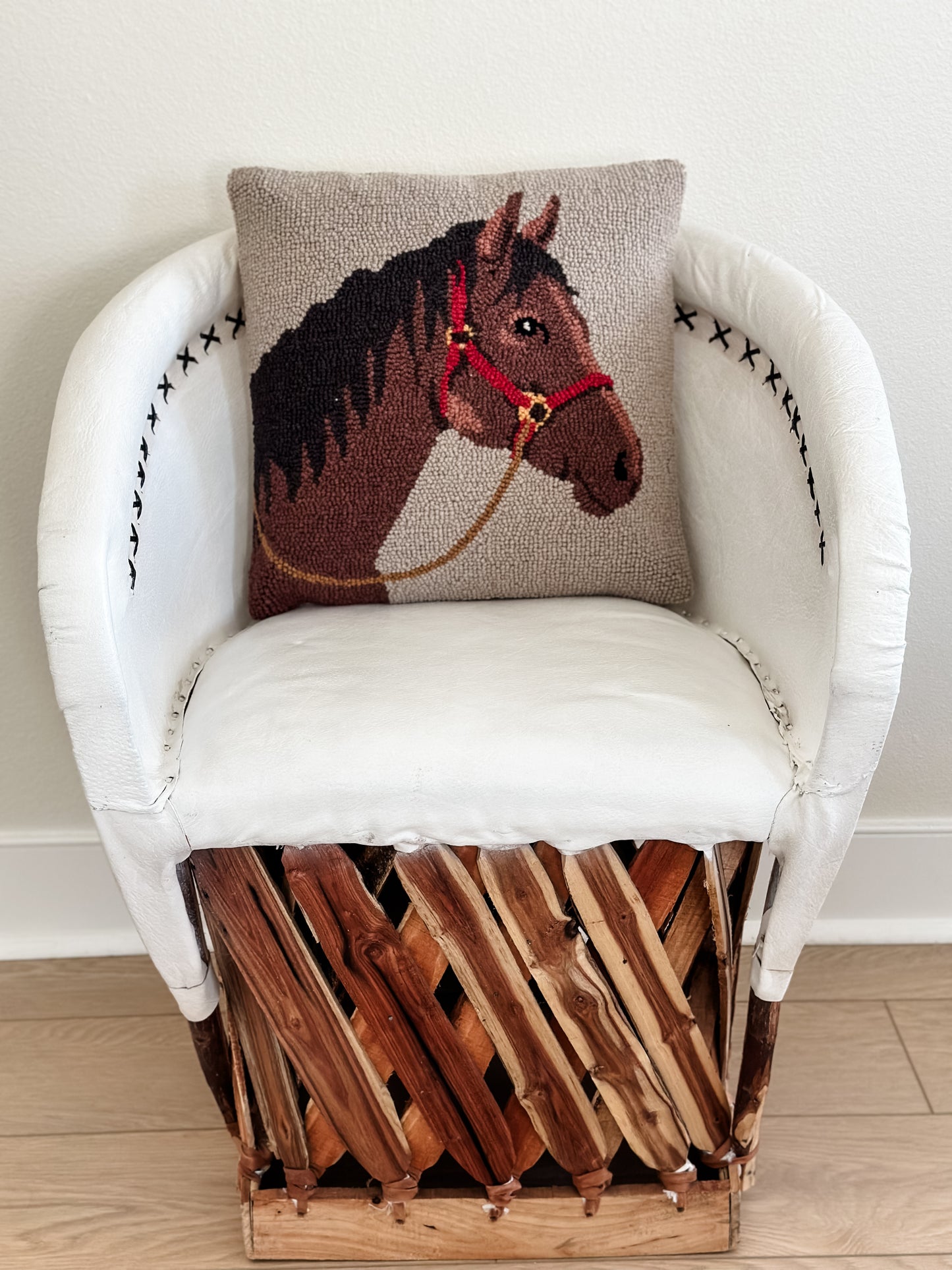 Horse Hook Pillow