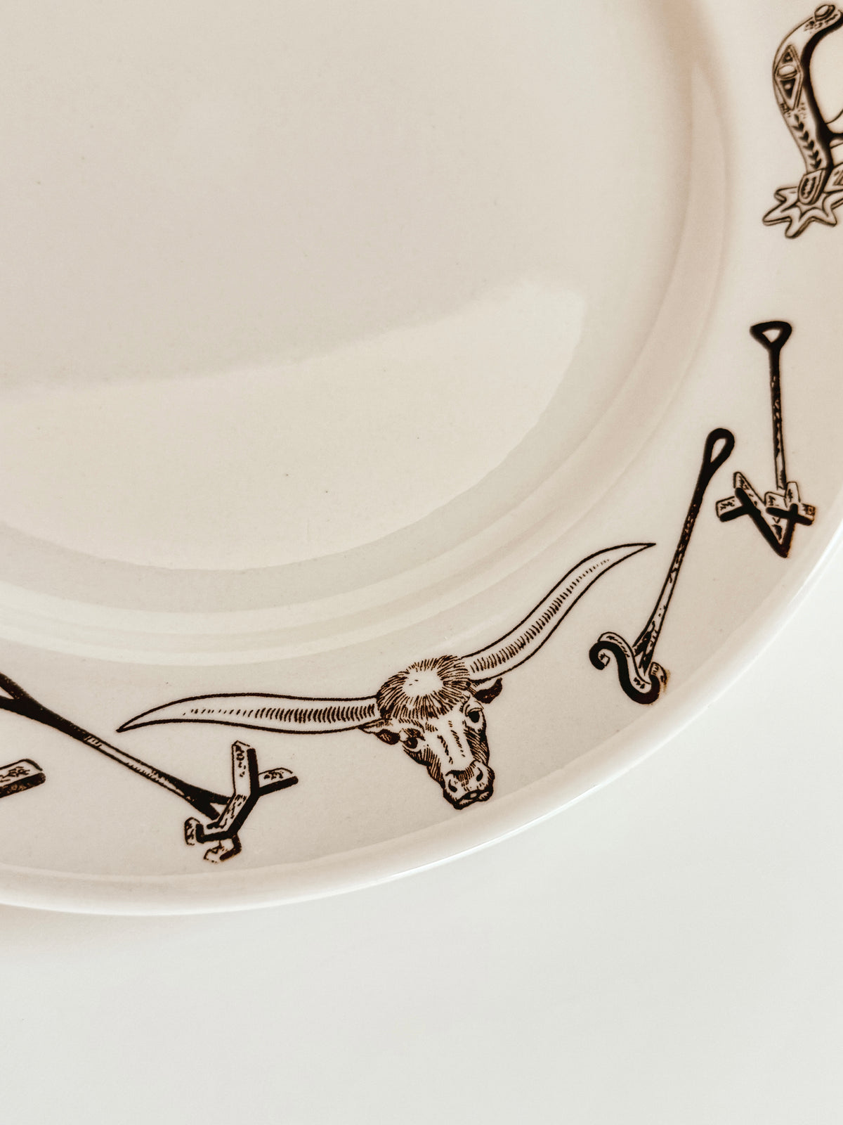 Sterling China El Rancho Dinner Plate