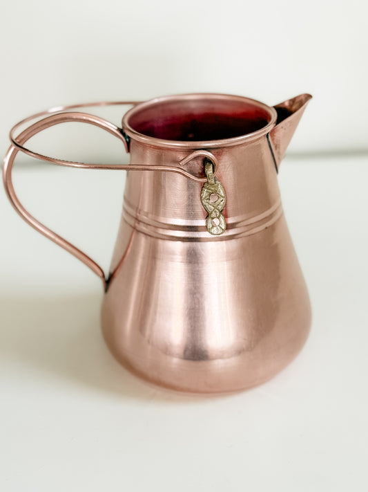 Vintage Copper Pitcher