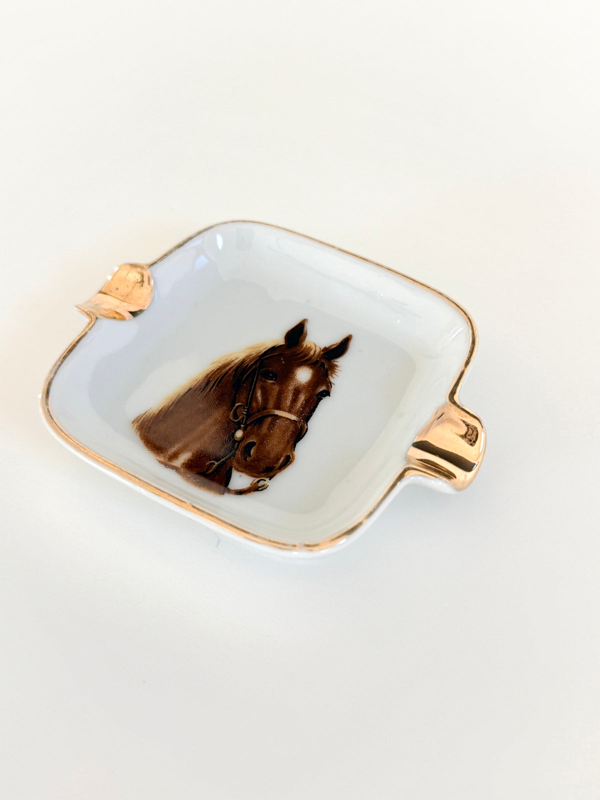 Vintage Horse Ring Dish