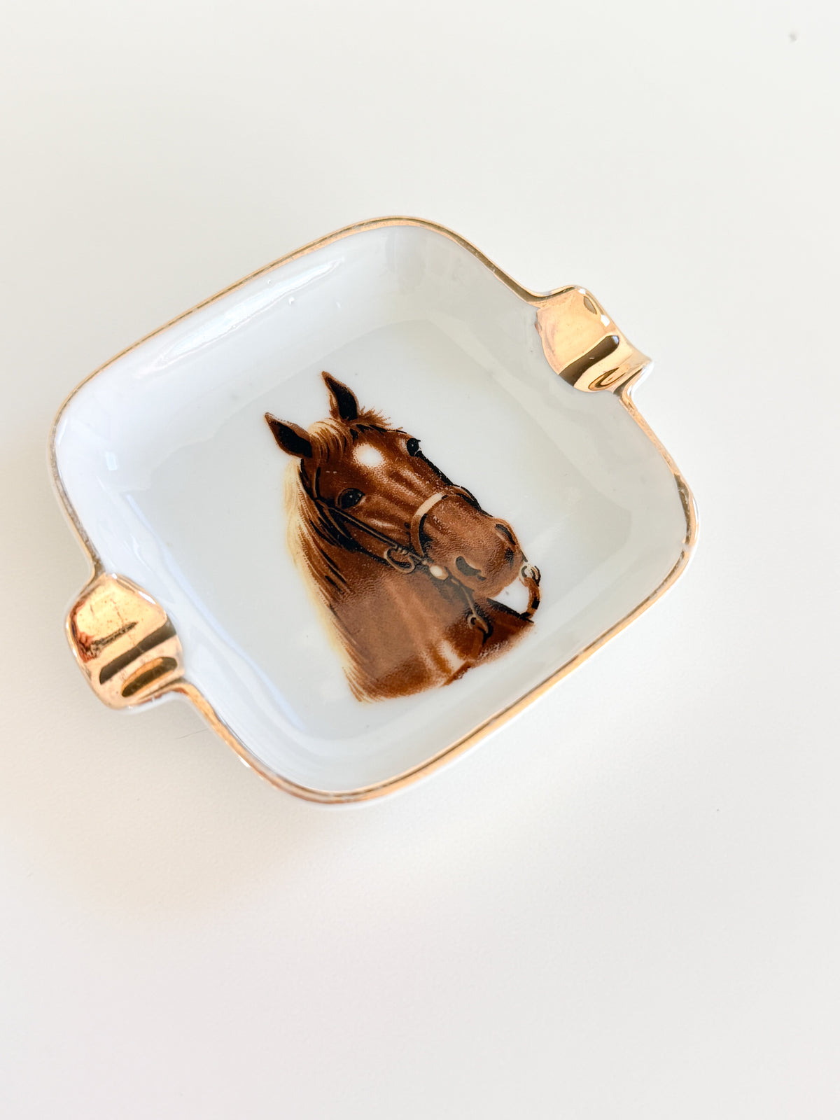 Vintage Horse Ring Dish