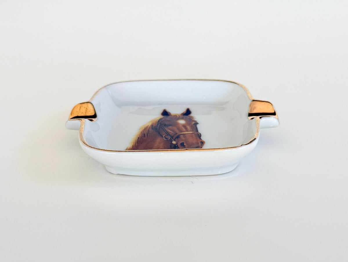 Vintage Horse Ring Dish