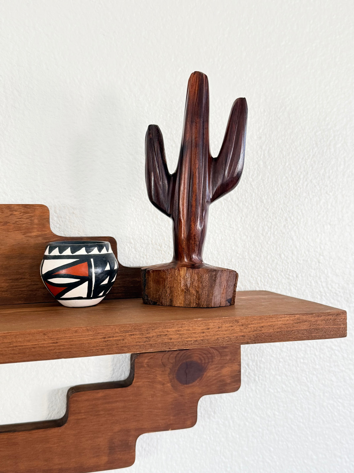 Hand Carved Ironwood Saguaro Cactus