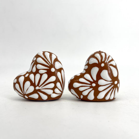 Small Heart Shaped Salt Shakers