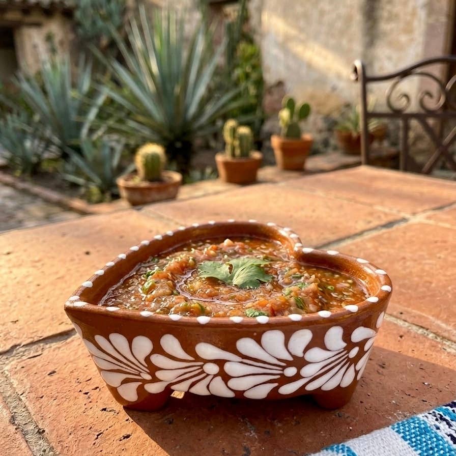 Talavera Heart Bowl