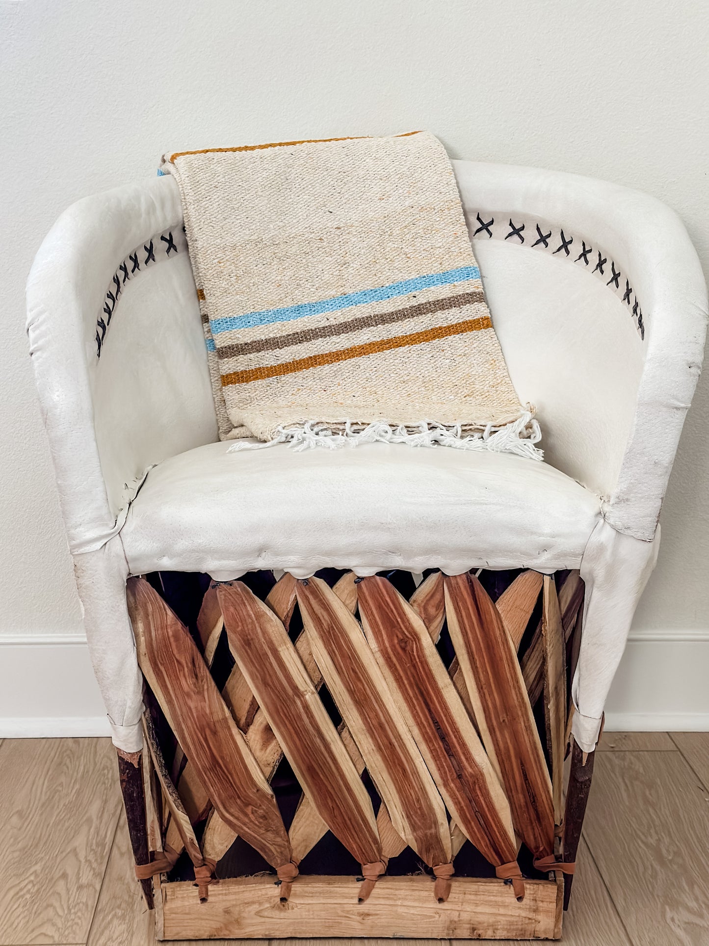 Sunrise Stripe Sustainable Throw Blanket ~SALE~